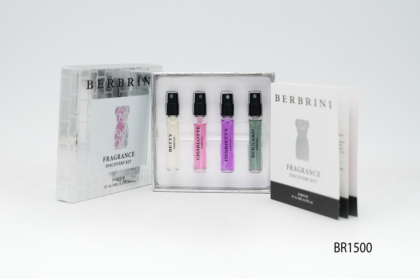 Berbrini Fragrance Discovery Kit (4 x 3ml Parfum)