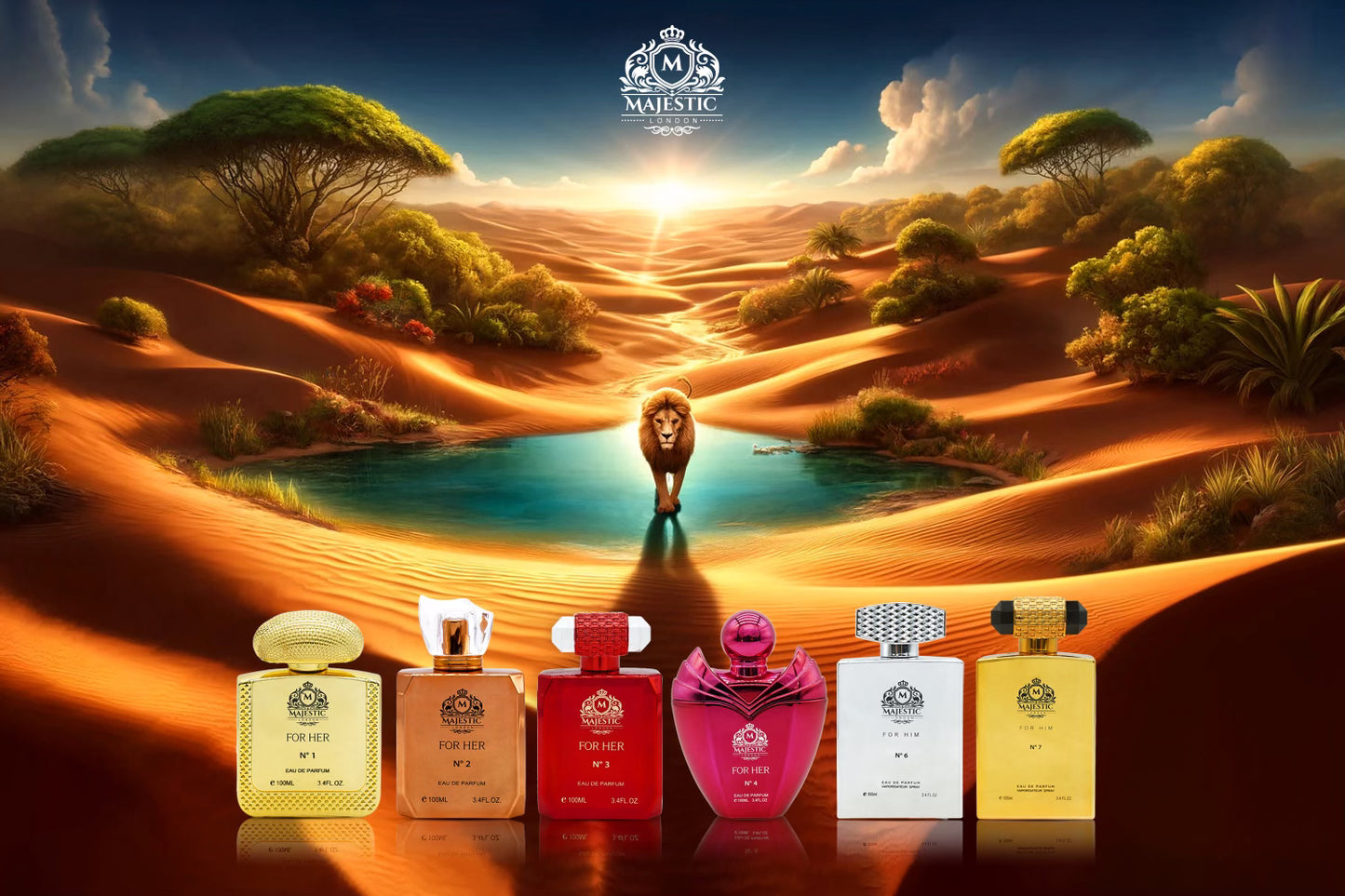 Eau de Parfum Majestic For Her N°2 - 100 ml