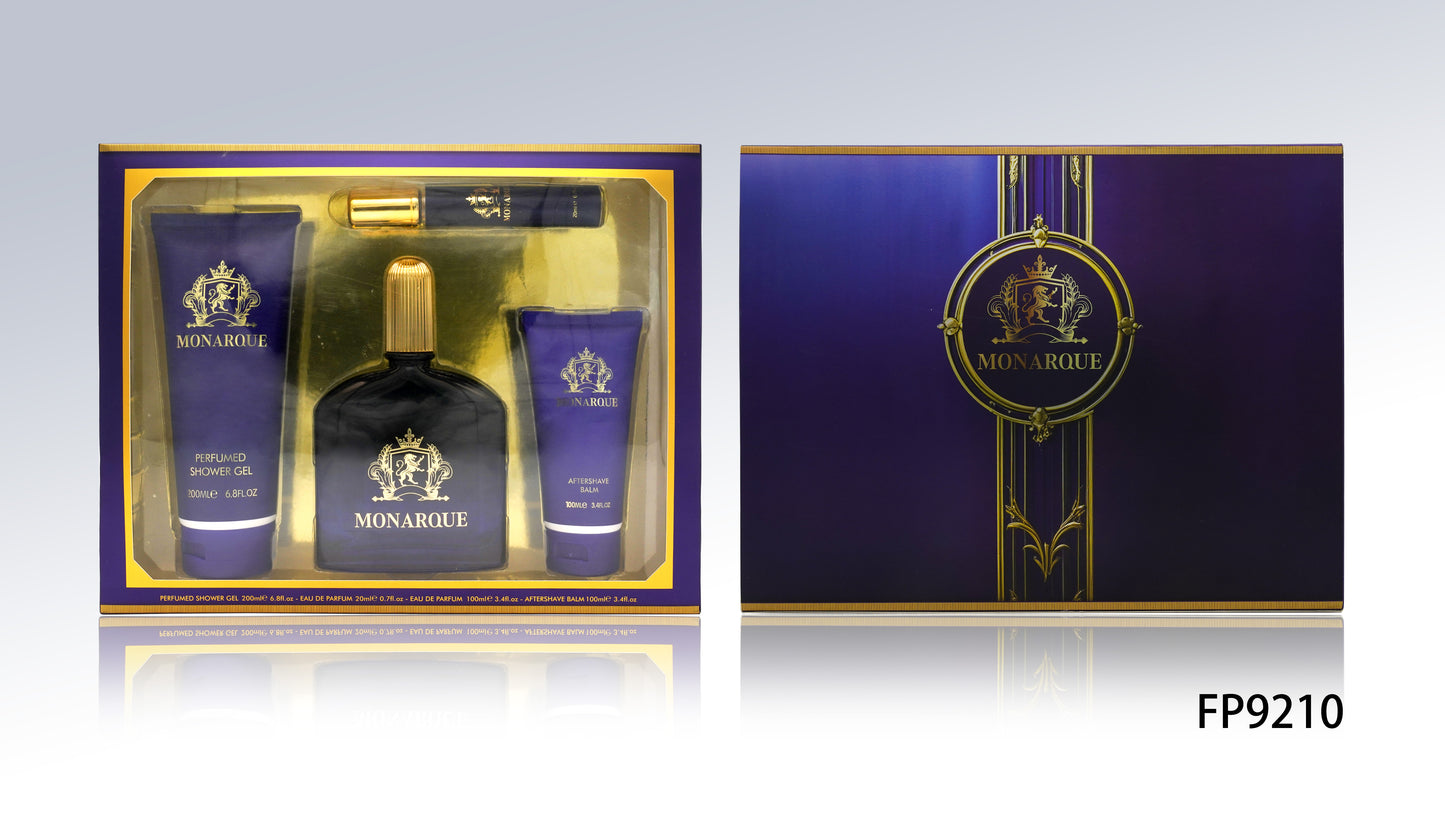 Monarque 4pc Men's Perfume Gift Set