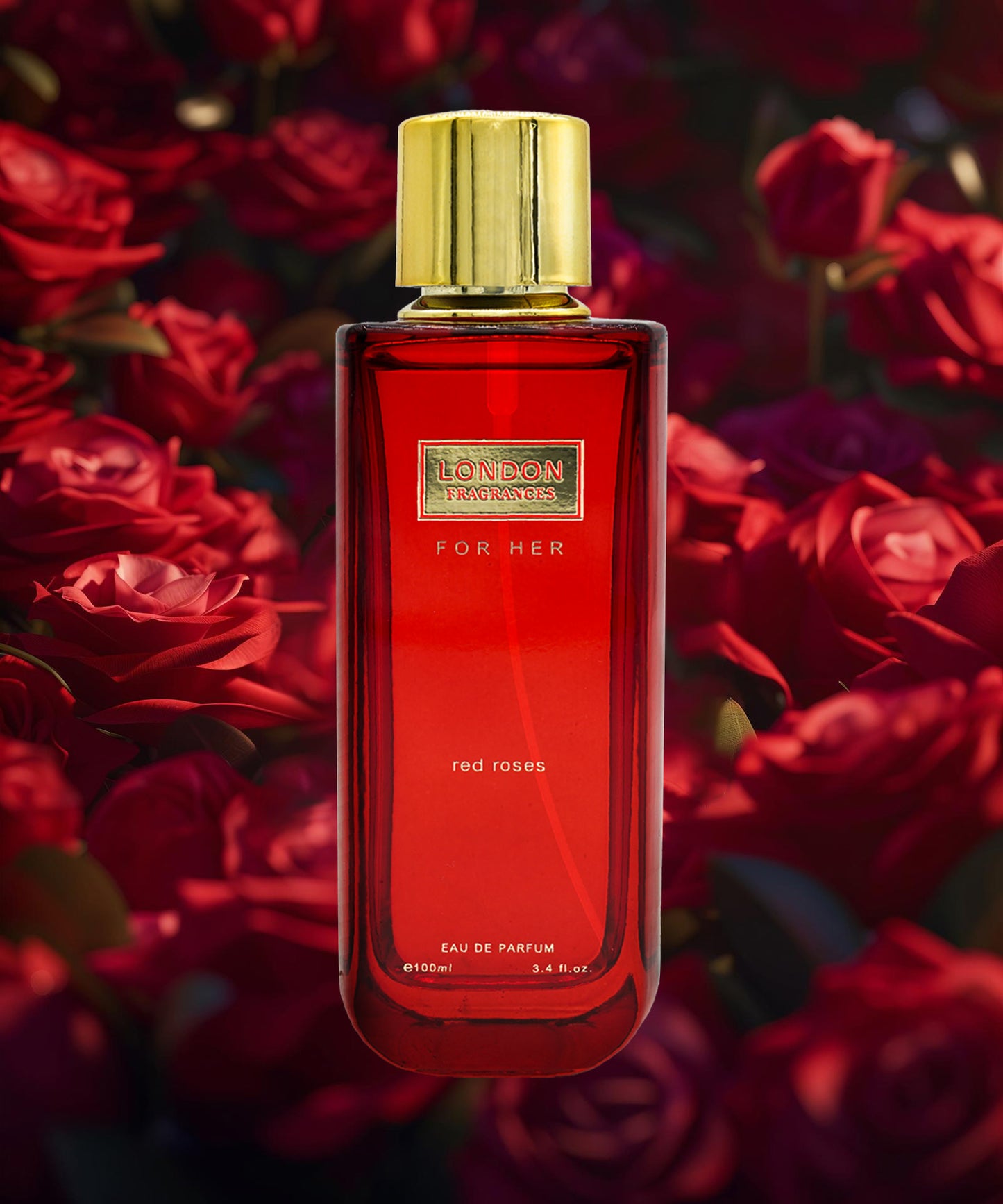 London Fragrances For Her Rosas Rojas - Eau de Parfum 100ml