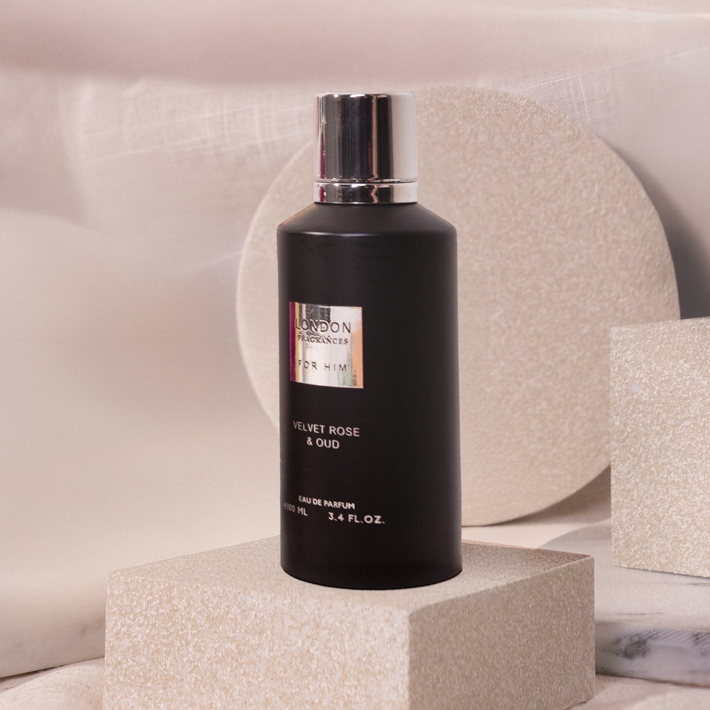 London Fragrances For Him Velvet Rose &amp; Oud - Eau de Parfum 100 ml