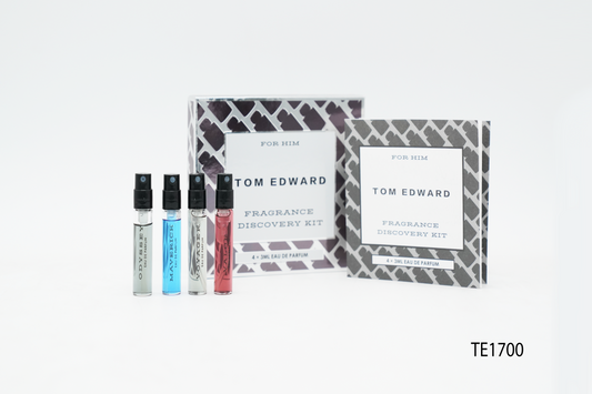 Tom Edward for Him Fragrance Discovery Kit (4 x 3ml Eau de Parfum)