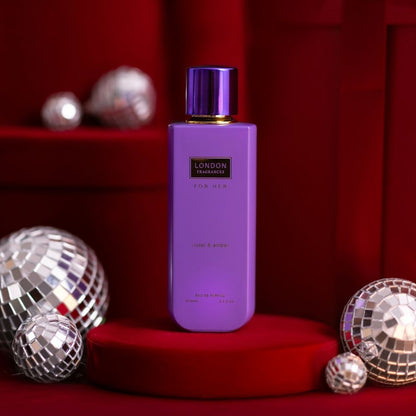 London Fragrances For Her Violet & Amber - Eau de Parfum 100ml