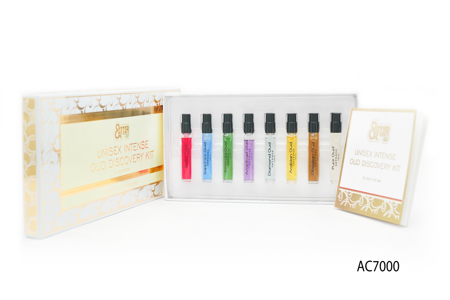 Attar & Co. Intense Fragrance Discovery Kit (8 x 3ml Parfum)