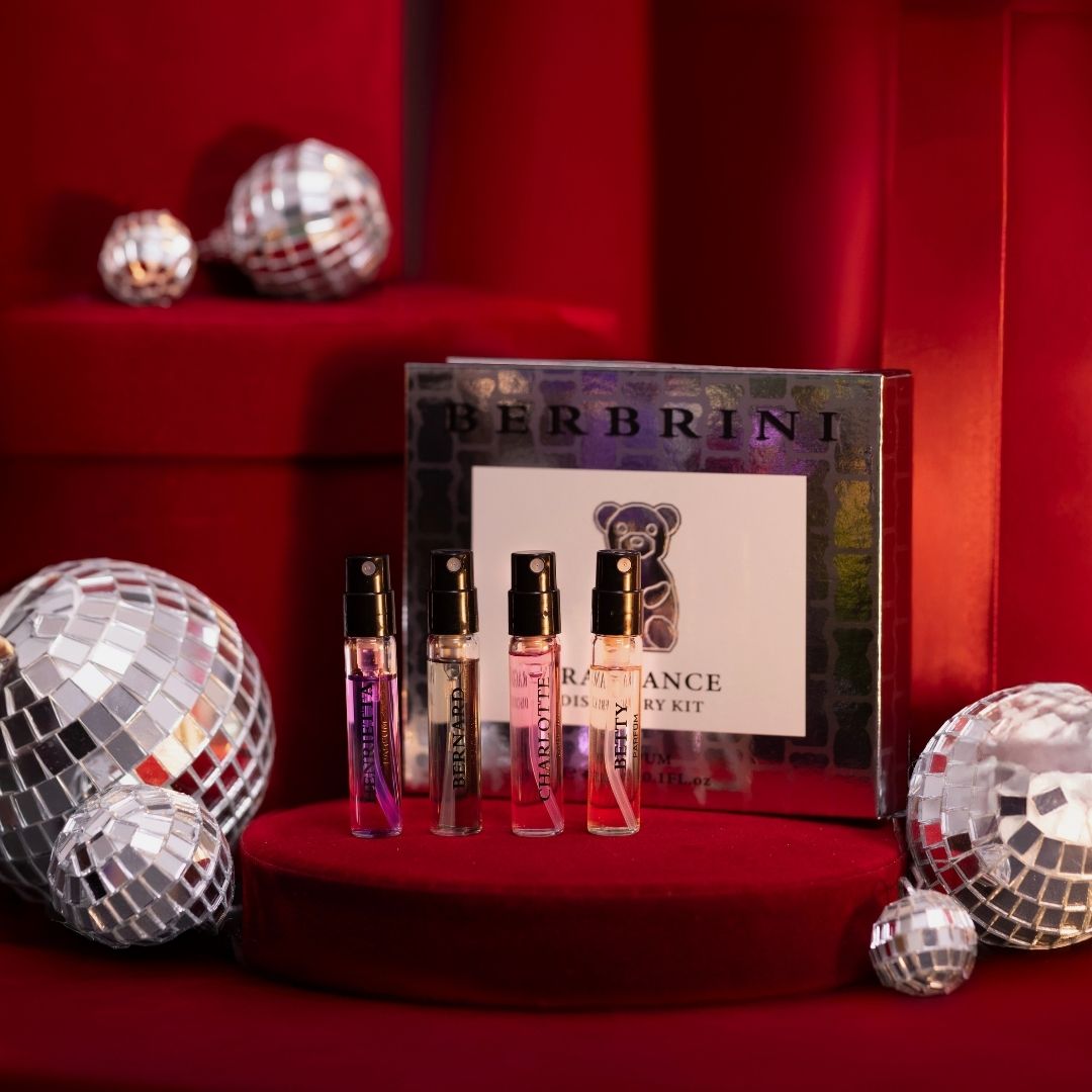 Berbrini Fragrance Discovery Kit (4 x 3ml Parfum)