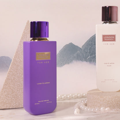London Fragrances For Her Violette et Ambre - Eau de Parfum 100ml