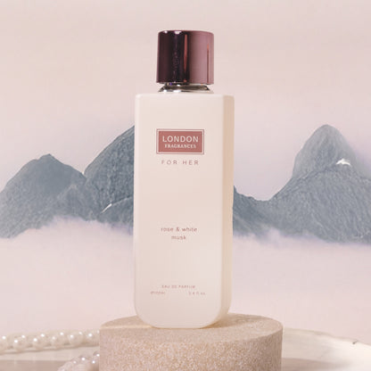 London Fragrances For Her Rose & White Musk - Eau de Parfum 100ml