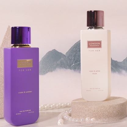 London Fragrances For Her Rose & White Musk - Eau de Parfum 100ml