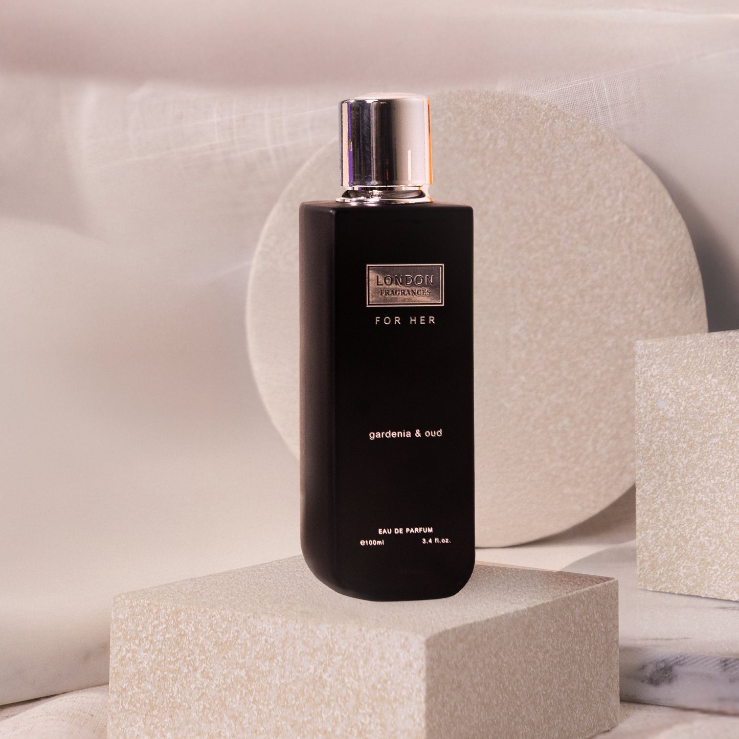 London Fragrances For Her Gardenia &amp; Oud - Eau de Parfum 100ml