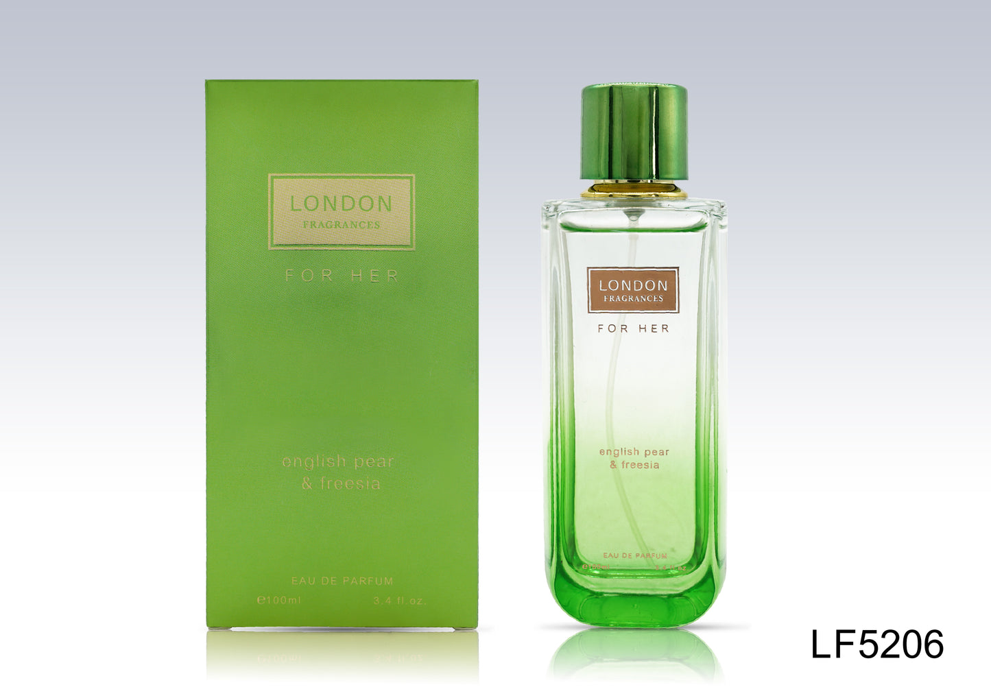Parfums de Londres pour elle Poire Anglaise &amp; Freesia - Eau de Parfum 100 ml