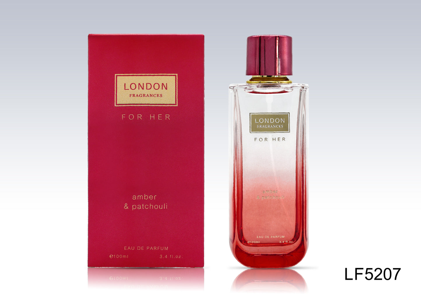 London Fragrances For Her Ámbar y Pachulí - Eau de Parfum 100ml