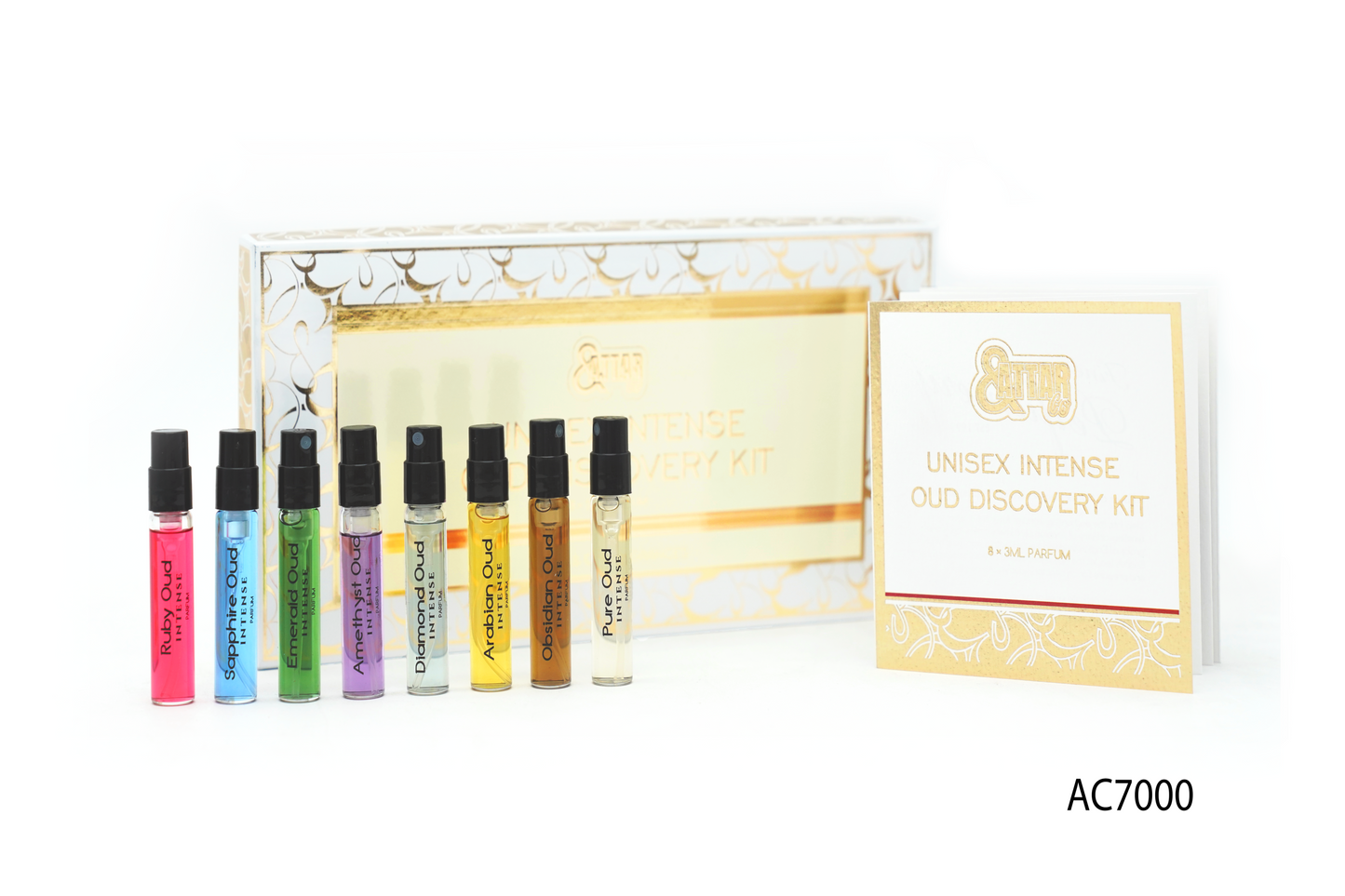 Attar & Co. Intense Fragrance Discovery Kit (8 x 3ml Parfum)