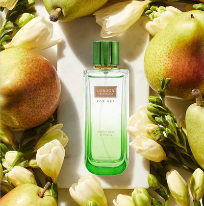 Parfums de Londres pour elle Poire Anglaise &amp; Freesia - Eau de Parfum 100 ml