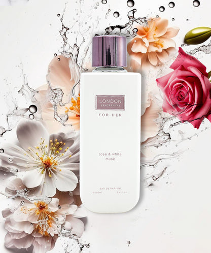 Fragancias londinenses para ella: rosa y almizcle blanco - Eau de Parfum 100 ml